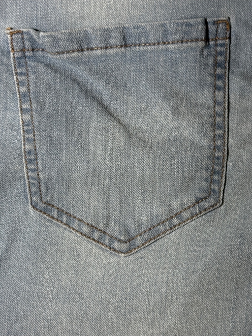 Time and Tru Light Blue Denim Cuffed Jean Shorts SKU1535 - Picture 7 of 12